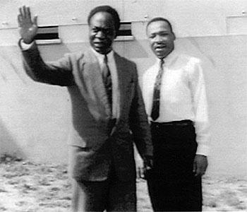 Kwame nkrumah and martin luther